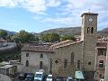 The church next door to where we stayed - the bell rings every 30 minutes